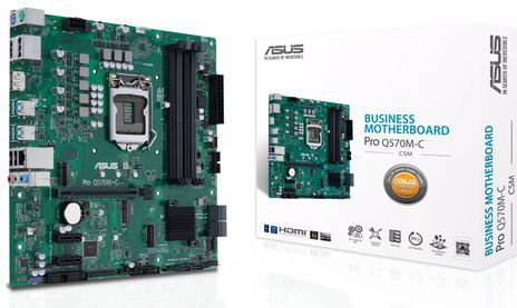 ASUS PRO Q570M-C/CSM Intel Q570 LGA 1200 (Socket H5) micro ATX