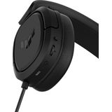 ASUS TUF Gaming H1 Wireless Headset (Discord Certified Mic, 7.1 Surround Sound, 40mm Drivers, 2.4GHz, USB-C, Lightweight, 15 Hour Battery Life, For PC, Mac, Switch, Mobile Devices, PS4, PS5)- Black