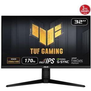 ASUS - TUF Gaming VG32AQL1A - Monitor - Zwart - 32 inch - IPS - Wide Quad HD