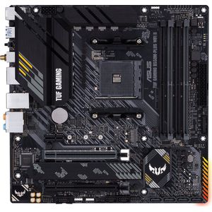 ASUS TUF Gaming B550M-PLUS WLAN II - AMD B550 Ryzen AM4 Micro ATX (PCIe 4.0, 2x M.2, 10 DrMOS, Intel WiFi 6, 2,5 GB Ethernet, HDMI, DisplayPort, USB 3.2 Gen 2, Aura Sync RGB)