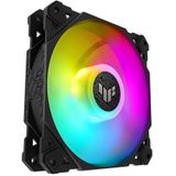 ASUS TUF Gaming TF120 ARGB Fan Computer behuizing Luchtkoeler 12 cm Zwart