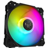 ASUS TUF Gaming TF120 ARGB Fan Computer behuizing Luchtkoeler 12 cm Zwart