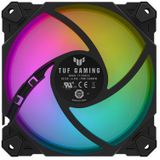 ASUS TUF Gaming TF120 ARGB Fan Triple Fan Kit with ARGB Controller Computer behuizing Luchtkoeler 12 Zwart