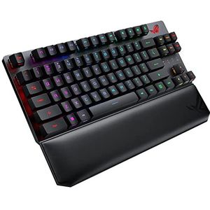 ASUS ROG Strix Scope RX TKL Wireless Deluxe toetsenbord USB + RF Wireless + Bluetooth QWERTY Italiaans Zwart