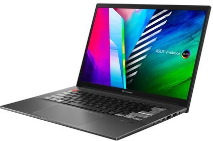 ASUS VivoBook Pro 14X OLED M7400QC-KM018T AMD Ryzen™ 7 5800H Laptop 35,6 cm (14") WQXGA+ 16 GB DDR4-SDRAM 512 GB SSD NVIDIA GeForce RTX 3050 Wi-Fi 6 (802.11ax) Windows 10 Home Zwart