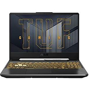 ASUS TUF FX506HCB-HN143W Gaming Laptop 15,9 inch FHD (Intel Core i7-11800H, 16 GB RAM, 512 GB SSD, NVIDIA RTX 3050, Windows 11) Toetsenbord BE AZERTY – zwart