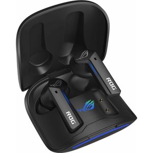 ASUS ROG Cetra True Wireless Gaming-headset - Lage Latentie, ANC, 27 uur batterijduur, Waterdicht IPX4, Zwart