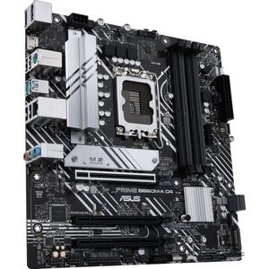 ASUS PRIME B660M-A D4 - Intel B660 LGA 1700 mATX moederbord (PCIe 4.0, 2 x M.2 slots, Intel 1Gb ethernet, Display Port, 2 x HDMI, usb 3.2 Gen 2, usb 3.2 Gen 1 type-C, Aura RGB-sync)