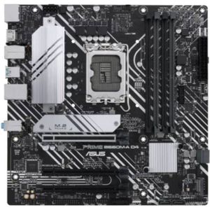 ASUS MB ASUS PRIME B660M-A D4-CSM (Intel,1700,DDR4,mATX) (LGA 1700, Intel B660, mATX), Moederbord