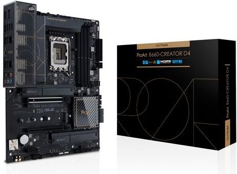 ASUS PROART B660-CREATOR D4 Intel B660 LGA 1700 ATX