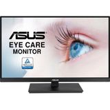 ASUS VA27EQSB PC-monitor 27 inch FHD – IPS-paneel – 16:9 – 75 Hz – 1920 x 1080 – 300 cd/m² – displaypoort, HDMI, VGA en 2 x USB – Eye Care technologie – luidsprekers – hoogteverstelling en rotatie
