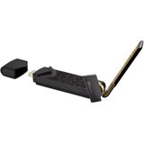 ASUS USB-AX56 - WiFi Adapter - WiFi 6 - AX - Zwart -  Zonder Cradle