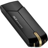 ASUS USB-AX56 - WiFi Adapter - WiFi 6 - AX - Zwart -  Zonder Cradle