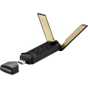 ASUS USB-AX56 - WiFi Adapter - WiFi 6 - AX - Zwart -  Zonder Cradle