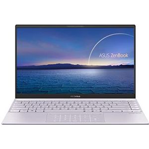 Asus ZenBook 14 UX425EA-KI836 Laptop, 35,6 cm (14 inch), Full HD, Intel Core i7-1165G7, 16 GB RAM, 512 GB SSD, Iris Xe Graphics, zonder besturingssysteem, paars, Spaans QWERTY-toetsenbord