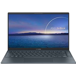 Asus ZenBook 14 UX425EA Notebook 14 inch Full HD (Intel Core i7-1165G7, 16 GB RAM, 512 GB SSD, Iris Xe Graphics, zonder besturingssysteem) Pine Grey Spaans QWERTY-toetsenbord