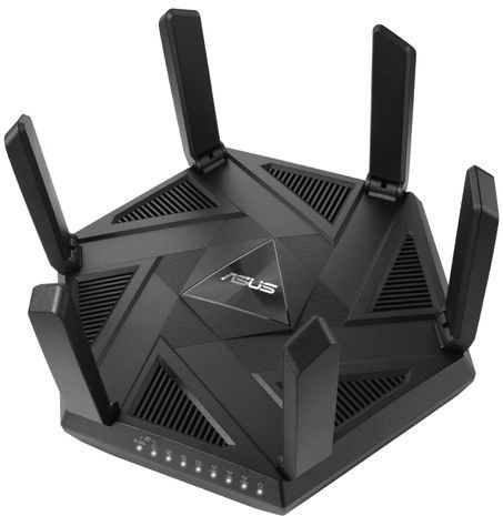 ASUS RT-AXE7800 - Draadloze Router - Tri-band - Zwart - WiFi 6E - 7800 Mbps