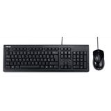 ASUS U2000 Keyboard + Mouse Set toetsenbord Inclusief muis Universeel USB Zwart
