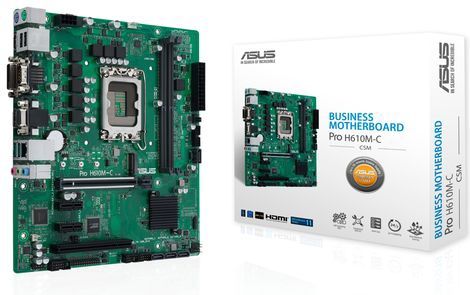 ASUS Pro H610M-C-CSM Intel H610 LGA 1700 micro ATX