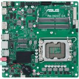 ASUS MB Compatibel met Intel 1700 Pro H610T D4-CSM, zwart