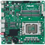 ASUS PRO H610T D4-CSM Dun mini-ITX H610 zakelijk moederbord met verbeterde beveiliging, betrouwbaarheid, beheerbaarheid en efficiëntie