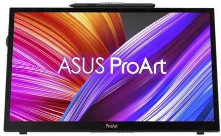 ASUS ProArt PA169CDV computer monitor 39,6 cm (15.6") 3840 x 2160 Pixels 4K Ultra HD LCD Touchscreen Zwart