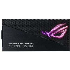 ASUS - ROG STRIX 750W Gold Aura Edition - PC-voeding - 750 Watt - Modulair - 80+ Goud - ATX 3.0 Compatibel