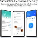 Asus - ZenWiFi AX XT9 - Wifi-repeater - Zwart - Mesh-systeem