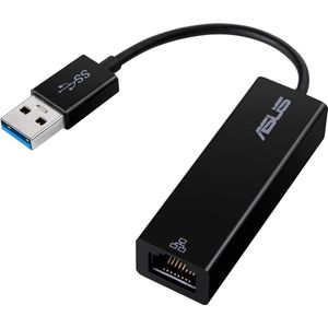 Asus 90xb05wn-mca030 Dockingstation - USB3.0 naar RJ45 - Zwart