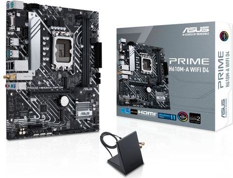 Asus - Prime H610m-a Wifi - Moederbord - Micro ATX - Intel - DDR4