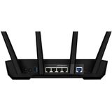 ASUS TUF Gaming AX3000 V2 draadloze router Gigabit Ethernet Dual-band (2.4 GHz / 5 GHz) Zwart, Oranje