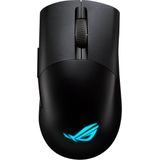 Asus ROG Keris Wireless AimPoint Gaming Mouse, Tri-mode connectivity (2.4GHz RF, Bluetooth, Wired), 36000 DPI sensor, 5 programmable buttons, ROG SpeedNova, Replaceable switches, Paracord cable