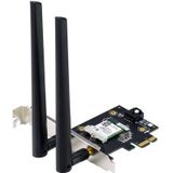 Asus - PCE-AXE5400 - Netwerkkaart - WiFi 6E - PCI-E - 2 Externe Antennes
