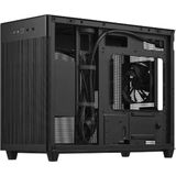 ASUS Prime AP201 MicroATX PC-Gehäuse (33 Liter, unterstützt 360-mm-Kühler, Grafikkarten bis 338 mm Länge, Mesh-Design für erhöhten Luftstrom, USB Typ-C​ am Frontpanel, abnehmbare Seitenteile) schwarz