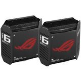 ASUS ROG Rapture GT6 - Mesh Wifi Router - Tri-Band - 2-Pack - Zwart