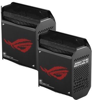 ASUS ROG Rapture GT6 - Mesh Wifi Router - Tri-Band - 2-Pack - Zwart