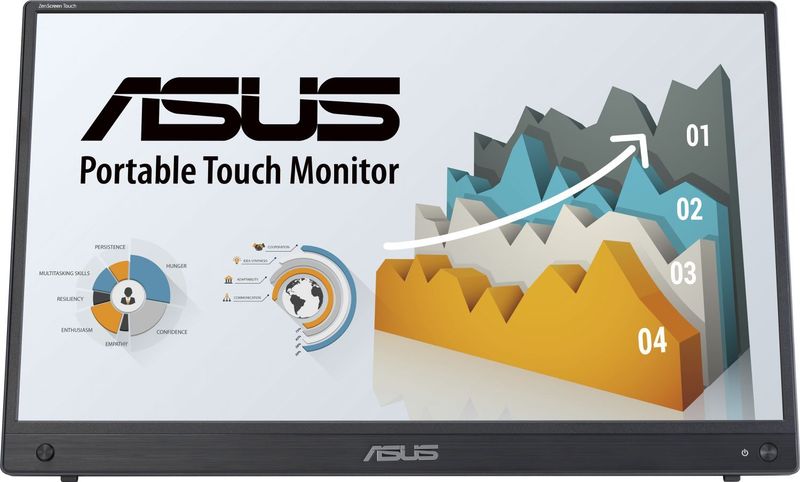 Asus Draagbare Monitor Zenscreen Touch Mb16aht 15.6" 5ms 60hz (90lm0890-b01170)