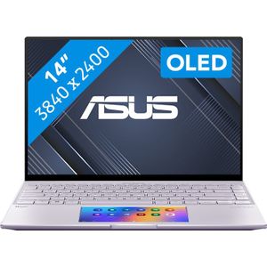 ASUS ZenBook 14X OLED (14"", Intel Core i7-1260P, 16 GB, 1000 GB, NL), Notebook, Grijs