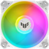 ASUS TUF GAMING TF120 ARGB WHITE EDITION 3IN1 Computer behuizing Luchtkoeler 12 Wit 3 stuk