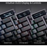 ASUS ROG Azoth Gaming Toetsenbord - RGB-Black - PBT Keycaps - Gasket-Mount