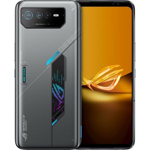 ASUS ROG Phone 6D 5G 12/256GB space grey Android 12.0 Smartphone (256 GB, Siderisch grijs, 6.78"", Dubbele SIM, 50 Mpx, 5G), Smartphone, Grijs