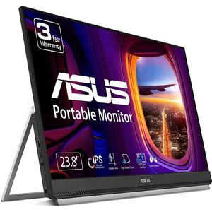 ASUS ZenScreen MB249C - Portable Monitor - USB-C 60W - 24 inch - 75hz - Met Stand