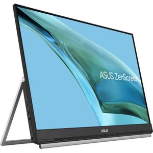 ASUS ZenScreen MB249C - Portable USB-C Monitor Bundel - 24 inch - 75hz - Met Stand