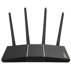 ASUS RT-AX57 draadloze router Gigabit Ethernet Dual-band (2.4 GHz / 5 GHz) Zwart