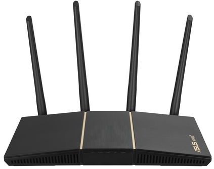ASUS RT-AX57 draadloze router Gigabit Ethernet Dual-band (2.4 GHz / 5 GHz) Zwart