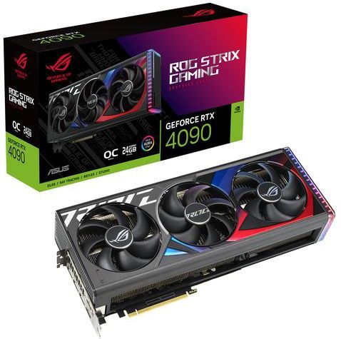 Graphics card Asus ROG-STRIX-RTX4090-O24G-GAMING NVIDIA NVIDIA GeForce RTX 4090