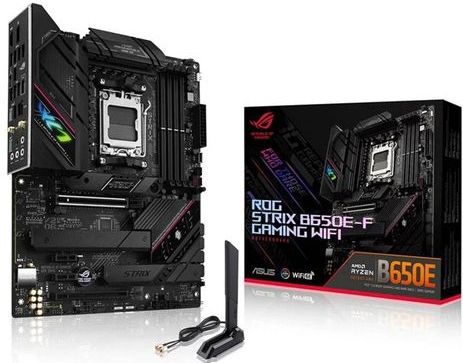 ASUS ROG STRIX B650E-F Gaming Moederbord - ATX - Socket AM5 - DDR5