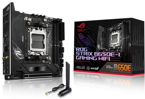 Moederbord - Asus B650E-I 64 GB - B650 AMD AM5 - DDR5-SDRAM