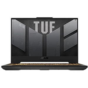 ASUS TUF Gaming F15 TUF507ZC4-HN040 - 39,6 cm (15,6 inch) Full HD 144 Hz (Core i7-12700H, 16GB RAM, 512GB SSD, RTX 3050 4GB, zonder besturingssysteem) grijs Mekka - T Spaans QWERTY-toetsenbord