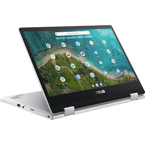ASUS Chromebook CB1400FKA-EC0095 N4500 35,6 cm (14"") Touchscreen Full HD Intel® Celeron® N 4 GB LPDDR4x-SDRAM 32 GB eMMC Wi-Fi 6 (802.11ax) ChromeOS Zilver